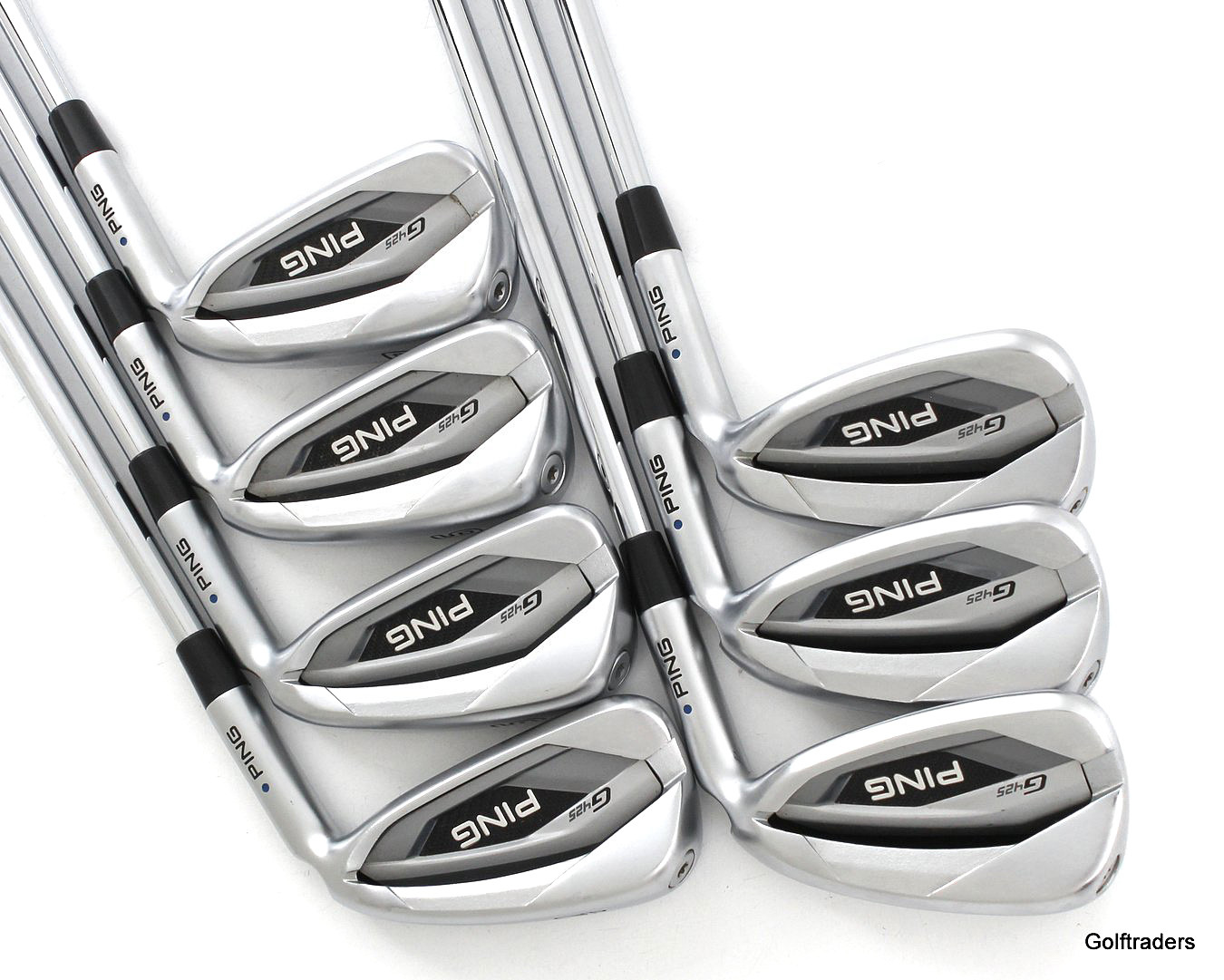 Ping G425 Blue Dot Irons 4-PW Steel Stiff Flex +0.5