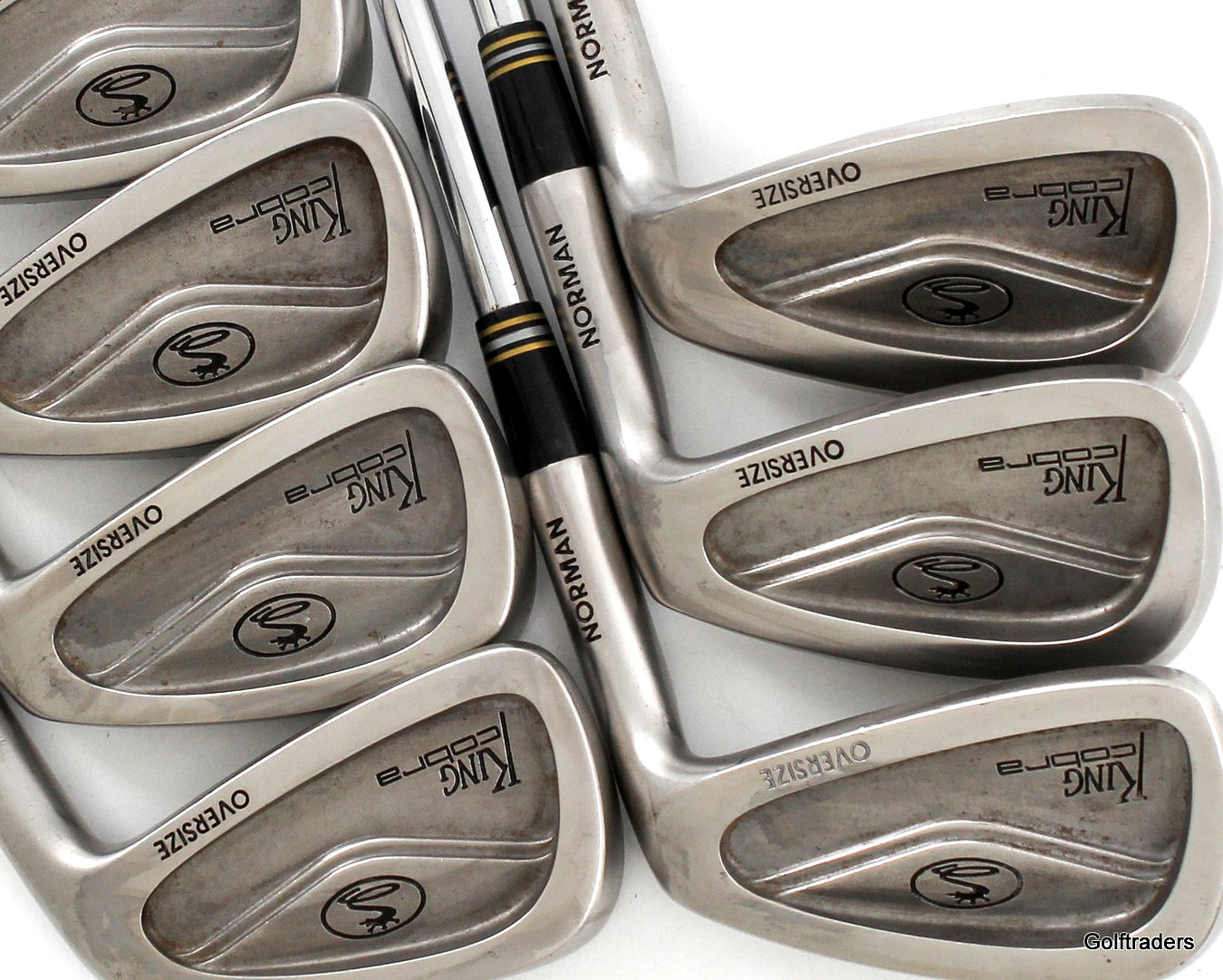 Cobra Oversize Irons 3 Iron+6-9 Irons Graphite Shafts Nice Grips on sale Senior Irons