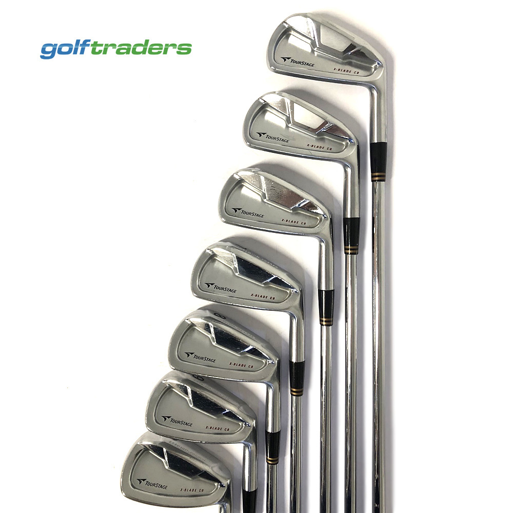 Bridgestone Tourstage Forged X Blade CB Irons 4-PW Steel Stiff Regular L216