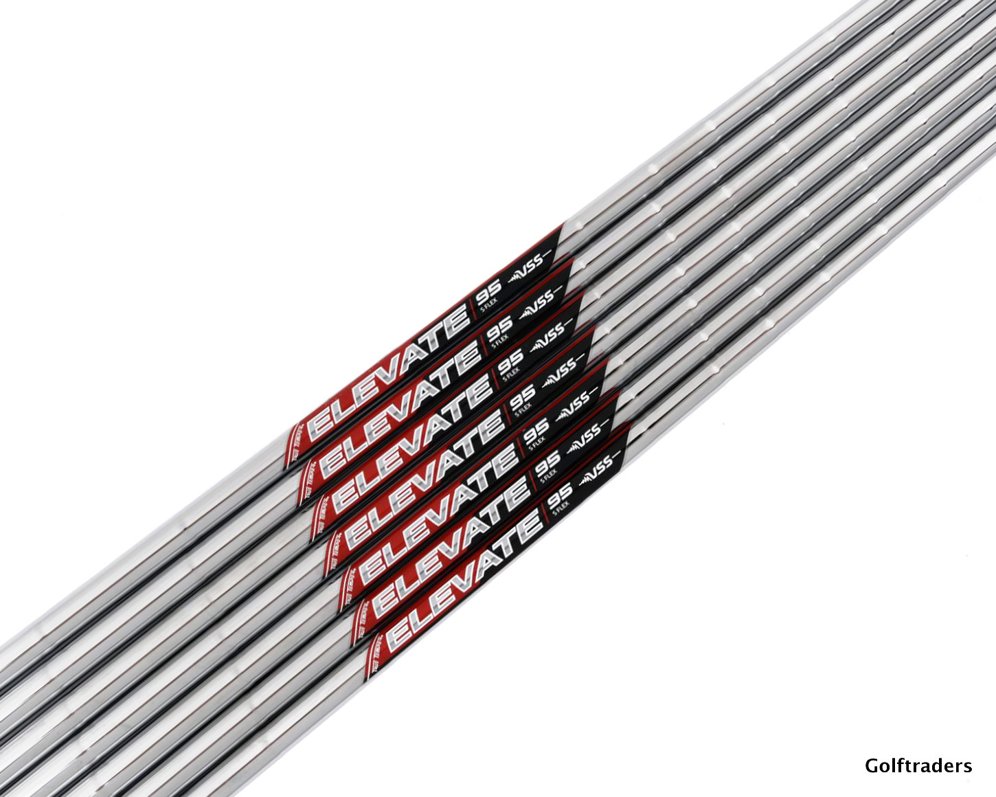 true-temper-elevate-95-vss-steel-5-gw-iron-shafts-stiff-flex-370-tip