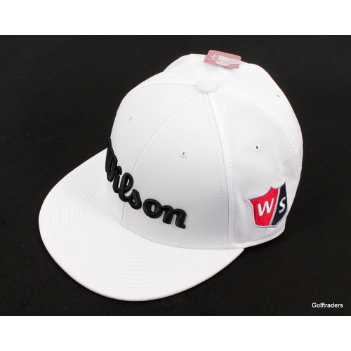 wilson tour flat brim hat