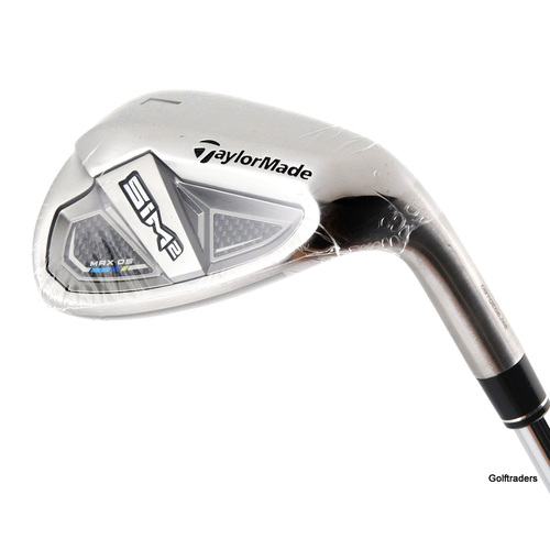 New Taylormade Sim 2 Max OS Lob Wedge Steel Stiff Flex H4487