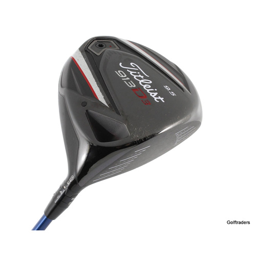 Titleist 913 D3 Driver 9.5º Graphite Stiff Flex New Grip K3514