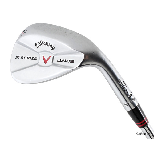 Callaway X Series Jaws Chrome Forged Gap Wedge 50.12 Steel Wedge Flex K3584