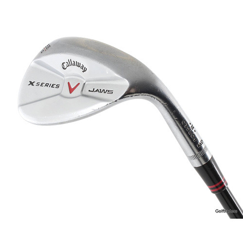 Callaway X Series Jaws Chrome Forged Lob Wedge 58.13 Graphite Wedge K3600