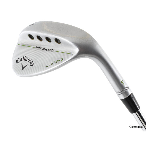 Callaway MD3 Milled Satin Lob Wedge 58.11 W Grind Steel Stiff New Grip K3617