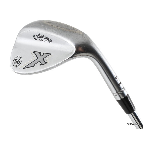 Callaway Forged X Series Sand Wedge 56.14 Steel Wedge Flex New Grip K3649