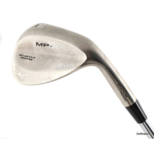 Mizuno MP-R12 Brushed Nickel Forged Gap Wedge 52.07 Steel Wedge Flex K3822