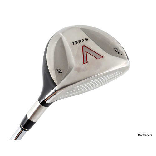 Taylormade V Steel 3 Fairway Wood 15º Steel Regular Flex New Grip K4123