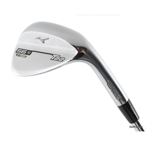 Mizuno T22 Forged Chrome Sand Wedge 56.10 D Grind Steel Regular Flex K4157