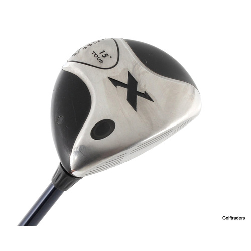 Callaway X Tour 3 Fairway Wood 15º Graphite Stiff Flex New Grip K4249