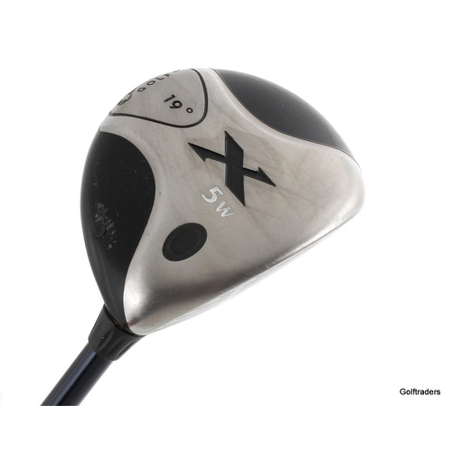 Callaway X 5 Fairway Wood 19º Graphite Stiff Flex New Grip K4272