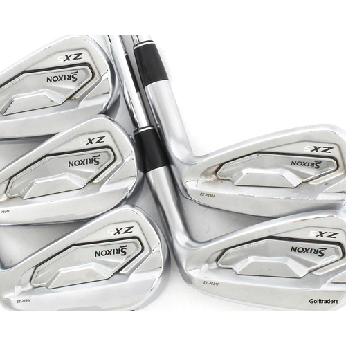 Srixon Forged ZX5 MKII Irons 6-PW Steel Stiff Flex K4327