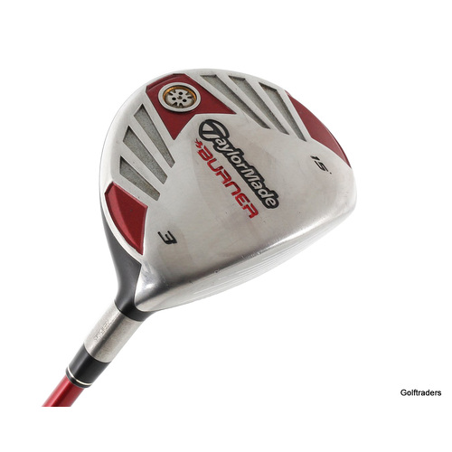 Taylormade Burner 3 Fairway Wood 15º Graphite Stiff Flex New Grip K4356