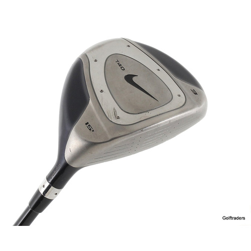 Nike T40 3 Fairway Wood 15º Graphite Stiff Flex New Grip L1009