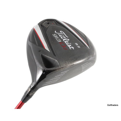 Titleist 913 D2 Driver 9.5º Graphite Stiff Flex New Grip L1142