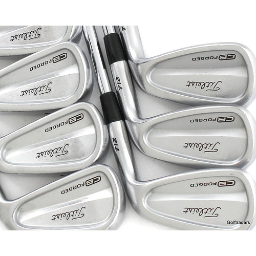 Titleist 712 CB Forged Irons 4-PW Steel Stiff Flex L1154