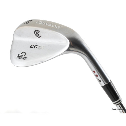 Cleveland CG 12 Chrome Gap Wedge 52.10 Steel Wedge Flex Nw Grip L12