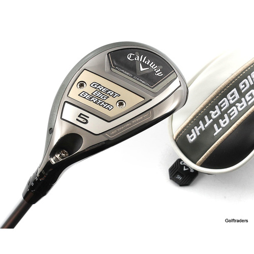 Callaway Great Big Bertha 5 Hybrid 23º Graphite Seniors HC - Like New L1210