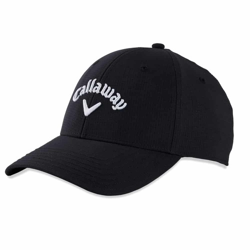 Callaway Stitch Ball Marker Golf Cap - Adjustable - Black L1222