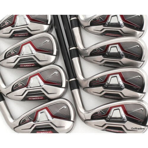 Nike VRS Nexcore Face Irons 5-PW, GW, SW Graphite Regular New Grips L1231