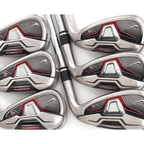 Nike VRS Nexcore Face Irons 5-PW Steel Regular Flex New Grips L1232