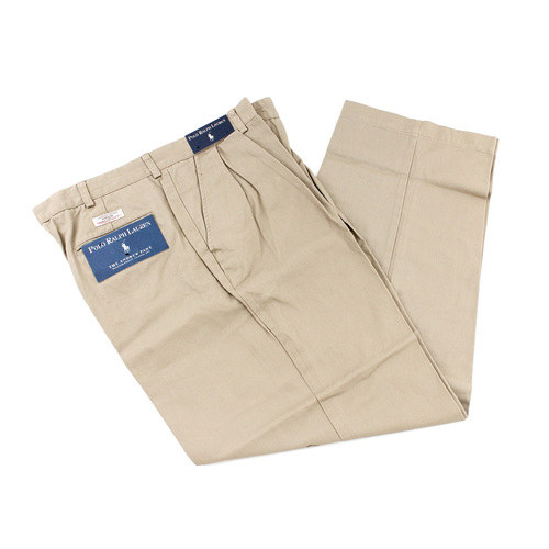 Polo Ralph Lauren The Andrew Pant Pleated NWT - Beige - W35 - L30 L1376