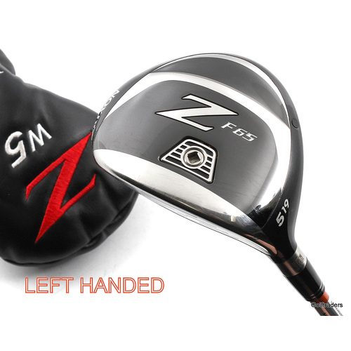 Srixon Z F65 5 Fairway Wood 19º Graphite Stiff Flex Cover Left Handed L14