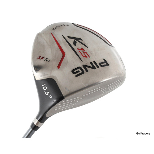 Ping K15 SF Tec Driver 10.5º Graphite Stiff Flex New Grip L1423