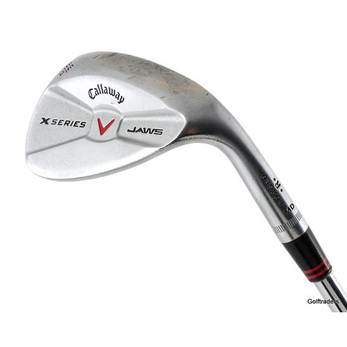 Callaway X Series Jaws MD Chrome Forged Lob Wedge 58.13 Steel Stiff L1463