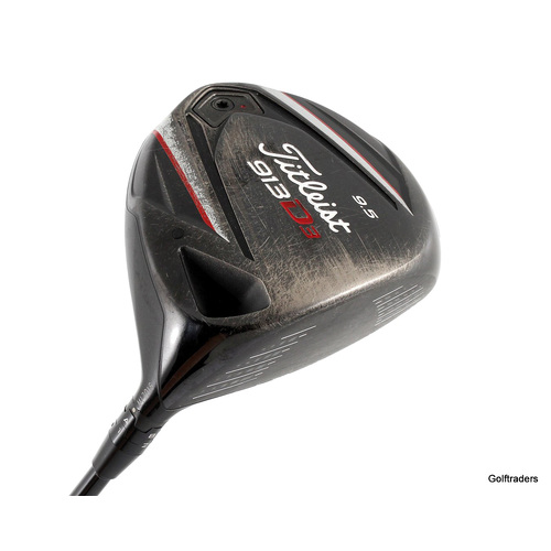 Titleist 913 D3 Driver 9.5º Graphite Stiff Flex New Grip L1573