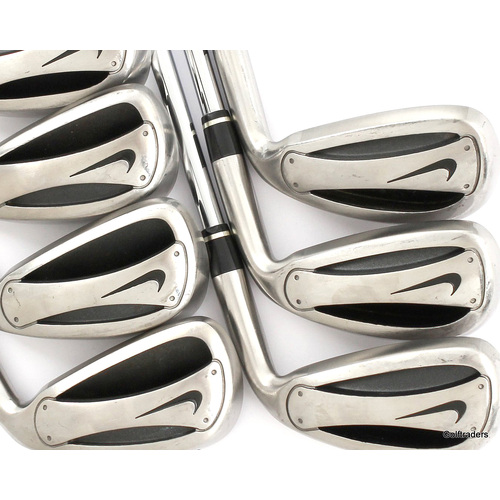 Nike Slingshot Irons 5-PW, SW Steel Stiff Flex New Grips L1628