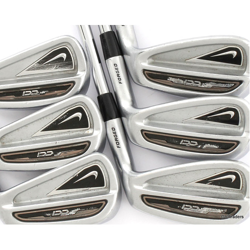 Nike Forged CCI Irons 5-PW Steel Stiff Flex New Grips L1629