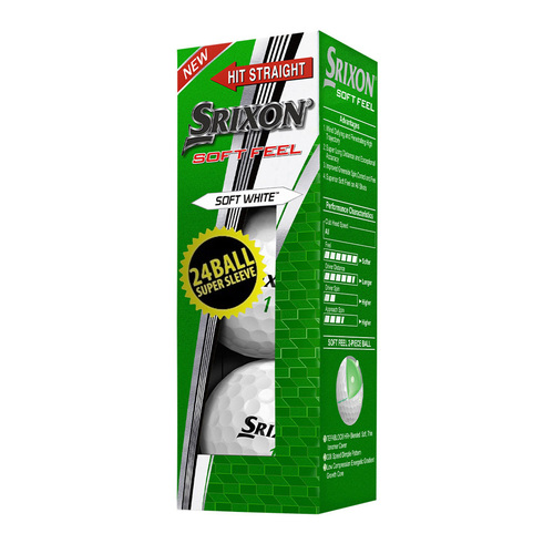 Srixon Soft Feel 11 Super Sleeve - 24 Ball Pack L1640