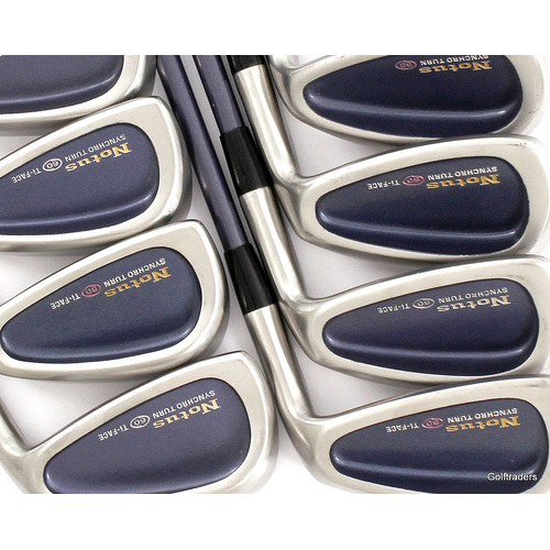 Mizuno Notus ST 60 Ti Face Irons 4-PW, SW Graphite Ladies New Grips L1699