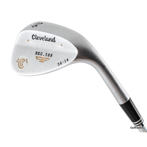 Cleveland Reg 588 Forged Sand Wedge 56.14 Steel Wedge Flex New Grip L1713