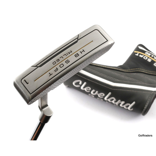 Cleveland HB Soft Milled #1 Putter 35" Steel Cover L1729