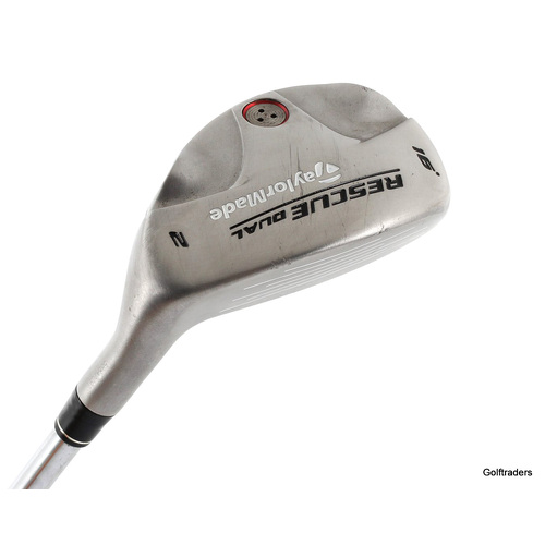 Taylormade Rescue Dual 2 Hybrid 16º Steel Stiff Flex New Grip L1743