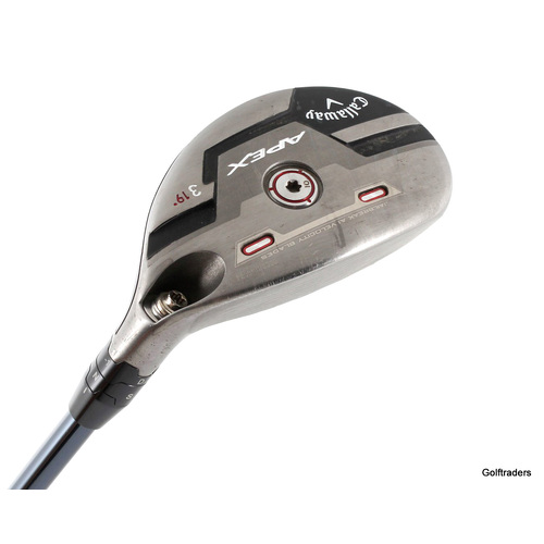 Callaway Apex 21 3 Hybrid 19º Graphite Regular Flex New Grip L1862