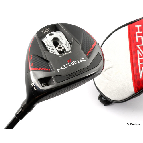 Taylormade Stealth 2 Plus Ti 3 Fairway Wood 15º Graphite X-Stiff Cover L1917