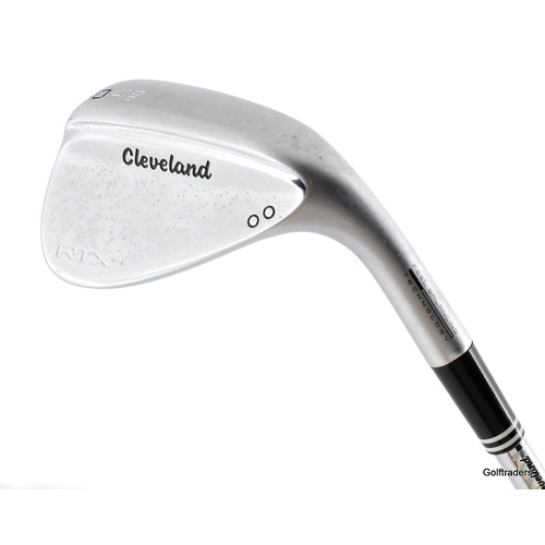 Cleveland RTX4 Satin Chrome Gap Wedge 50.10 Mid Steel Stiff Flex L1953