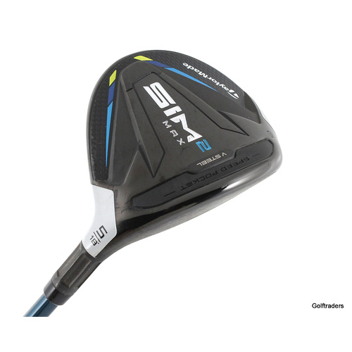 Taylormade Sim 2 Max 5 Fairway Wood 18º Graphite Stiff Regular Flex L1984