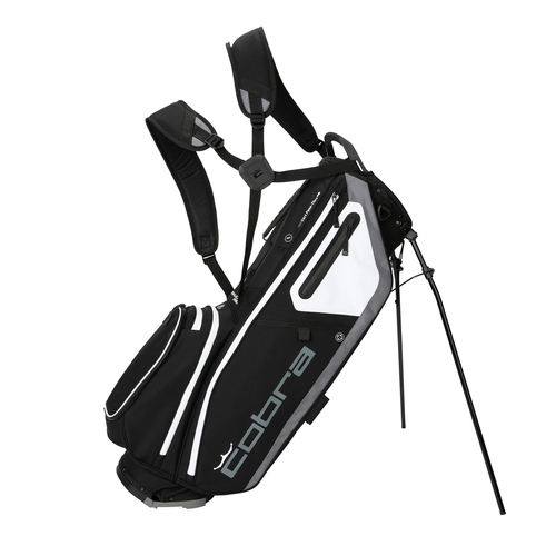 Cobra Ultralight Pro+ Stand Bag - Black / White L2077