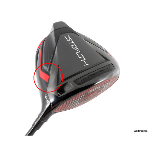 Taylormade Stealth Driver 10.5º Graphite Regular New Shaft and Grip L2140