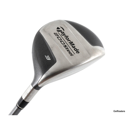 Taylormade 200 Steel 3 Fairway Wood Graphite Stiff Flex L2165