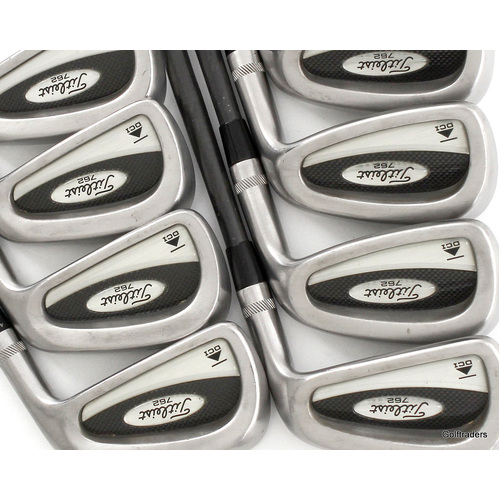 Titleist DCI 762 Irons 3-PW Graphite Stiff Flex New Grips L218