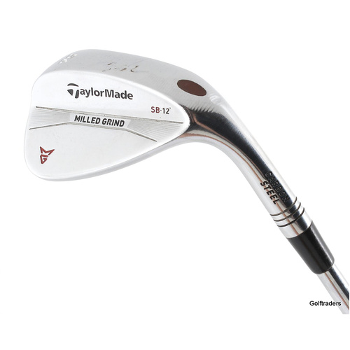 Taylormade Milled Grind Sand Wedge 56.12 SB Steel Stiff Flex New Grip L2197