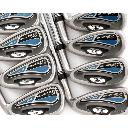 Cobra FP Irons 5-PW, GW, SW Steel Regular Flex New Grips L2204