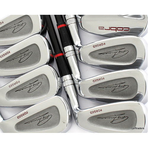 Cobra Greg Norman Signature Forged Irons 4-PW, SW Graphite Medium Firm L2205