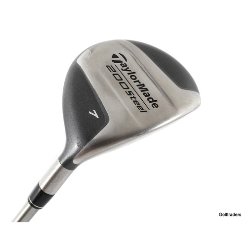 Taylormade 200 Steel 7 Fairway Wood Graphite Regular Flex New Grip L2278